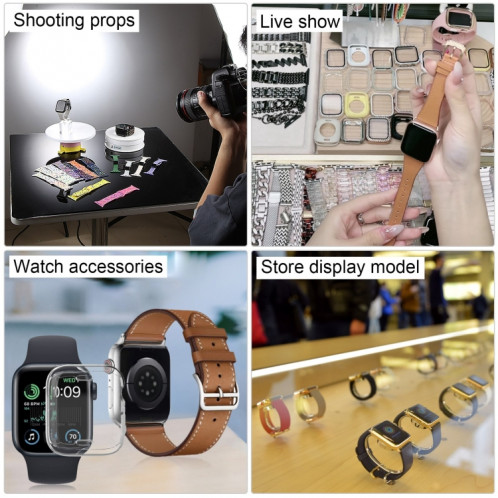 Pour Apple Watch SE 2022 Écran couleur de 44 mm Faux modèle d'affichage factice non fonctionnel (Starlight) SH92SL1389-06