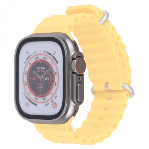 Pour Apple Watch Ultra Écran couleur 49 mm Faux modèle d'affichage factice non fonctionnel, pour photographier le bracelet de montre, pas de bracelet de montre (argent) SH895S639-05