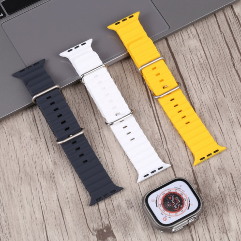Pour Apple Watch Ultra 49mm écran couleur faux modèle d'affichage factice non fonctionnel (blanc) SH896W1443-06