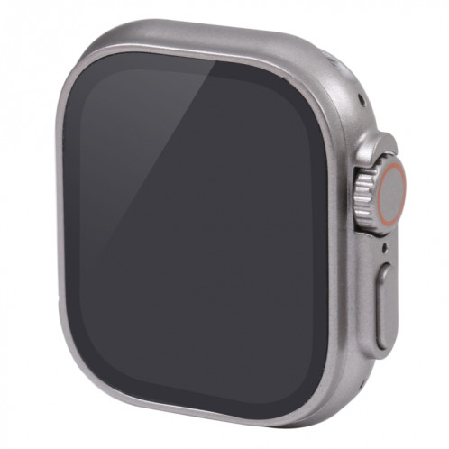 Pour Apple Watch Ultra 49 mm écran noir faux modèle d'affichage factice non fonctionnel, pour photographier le bracelet de montre, pas de bracelet de montre (argent) SH897S1548-05