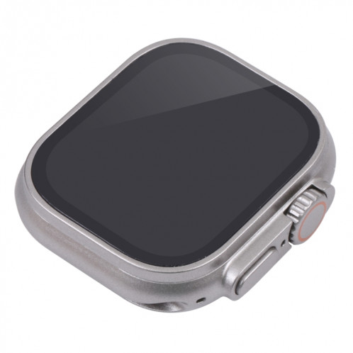 Pour Apple Watch Ultra 49 mm écran noir faux modèle d'affichage factice non fonctionnel, pour photographier le bracelet de montre, pas de bracelet de montre (argent) SH897S1548-05