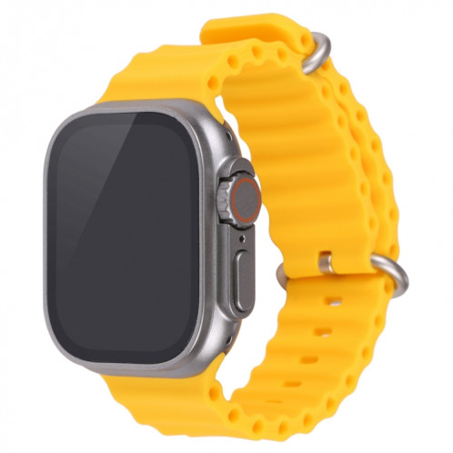 Pour Apple Watch Ultra 49 mm Écran noir Faux modèle d'affichage factice non fonctionnel (jaune) SH898Y1116-06