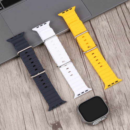 Pour Apple Watch Ultra 49 mm Écran noir Faux modèle d'affichage factice non fonctionnel (jaune) SH898Y1116-06