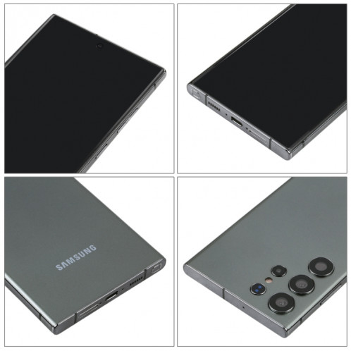 Pour Samsung Galaxy S23 Ultra 5G écran noir faux modèle d'affichage factice non fonctionnel (vert) SH901G1295-06