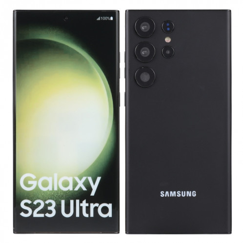 Pour Samsung Galaxy S23 Ultra 5G écran couleur faux modèle d'affichage factice non fonctionnel (noir) SH902B1211-06