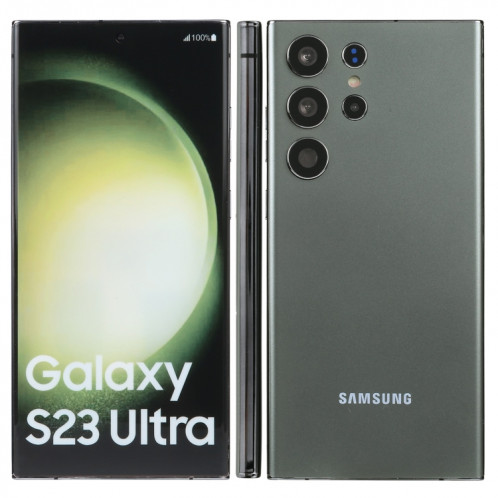 Pour Samsung Galaxy S23 Ultra 5G écran couleur faux modèle d'affichage factice non fonctionnel (vert) SH902G1447-06