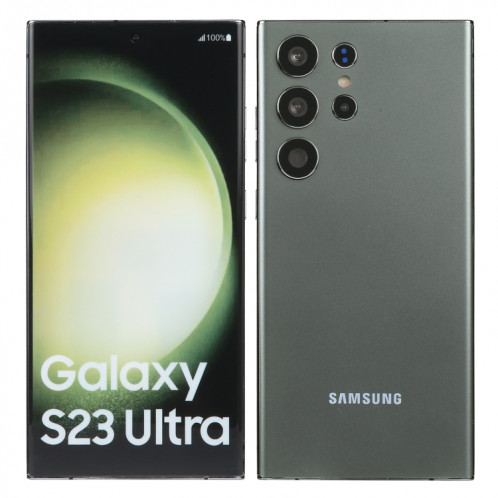 Pour Samsung Galaxy S23 Ultra 5G écran couleur faux modèle d'affichage factice non fonctionnel (vert) SH902G1447-06