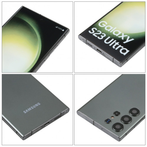Pour Samsung Galaxy S23 Ultra 5G écran couleur faux modèle d'affichage factice non fonctionnel (vert) SH902G1447-06