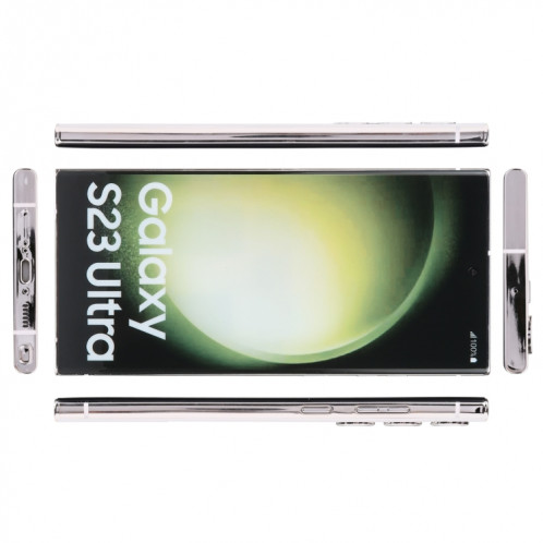 Pour Samsung Galaxy S23 Ultra 5G écran couleur faux modèle d'affichage factice non fonctionnel (blanc) SH902W175-06