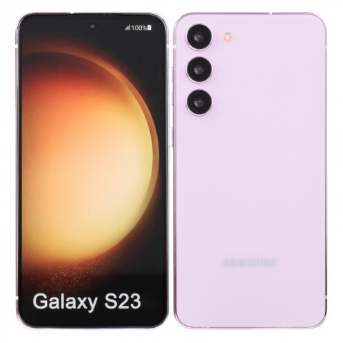 Pour Samsung Galaxy S23 5G écran couleur faux modèle d'affichage factice non fonctionnel (violet lavande) SH03BL889-06