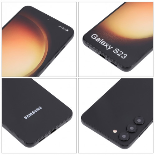 Pour Samsung Galaxy S23 5G écran couleur faux modèle d'affichage factice non fonctionnel (noir) SH903B28-06