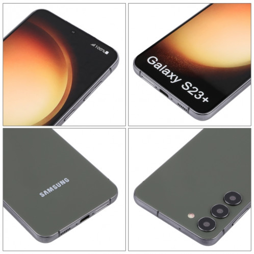 Pour Samsung Galaxy S23 + 5G écran couleur faux modèle d'affichage factice non fonctionnel (vert) SH904G1780-06