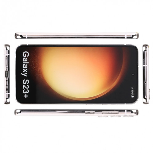 Pour Samsung Galaxy S23 + 5G écran couleur faux modèle d'affichage factice non fonctionnel (blanc) SH904W1482-06