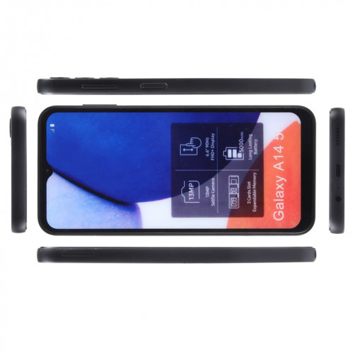 Pour Samsung Galaxy A14 5G écran couleur faux modèle d'affichage factice non fonctionnel (noir) SH905B1914-07