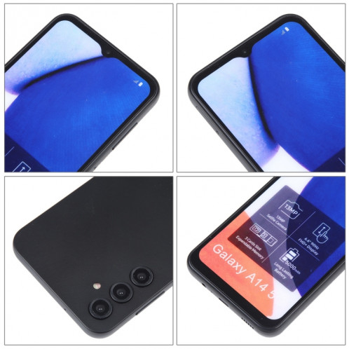 Pour Samsung Galaxy A14 5G écran couleur faux modèle d'affichage factice non fonctionnel (noir) SH905B1914-07