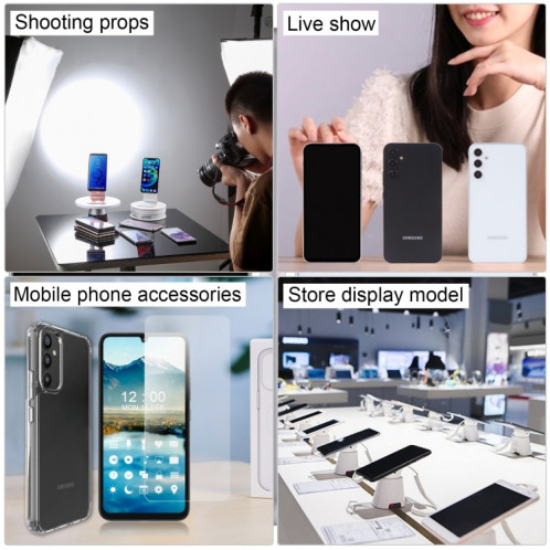 Pour Samsung Galaxy A34 écran noir faux modèle d'affichage factice non fonctionnel (noir) SH907B1223-07