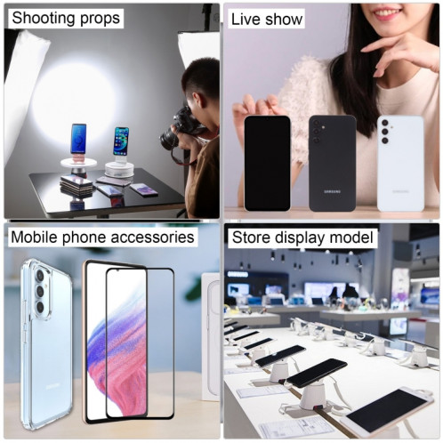 Pour Samsung Galaxy A54 5G écran noir faux modèle d'affichage factice non fonctionnel (noir) SH908B288-07