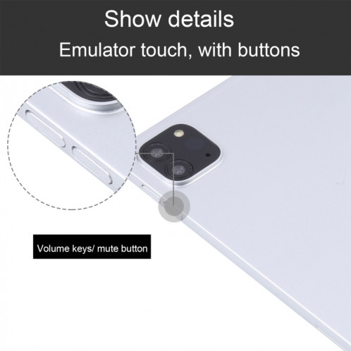 Pour iPad Pro 11 2022 Écran noir Faux modèle d'affichage factice non fonctionnel (Argent) SH910S1127-07