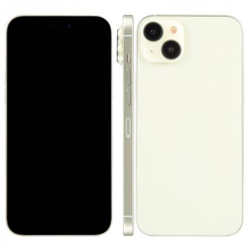 Pour iPhone 15 Black Screen Non-Working Fake Dummy Display Model (Blanc) SH911W617-07