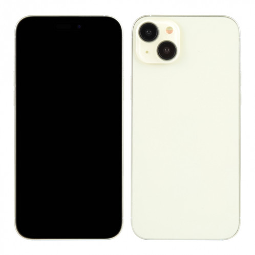 Pour iPhone 15 Black Screen Non-Working Fake Dummy Display Model (Blanc) SH911W617-07