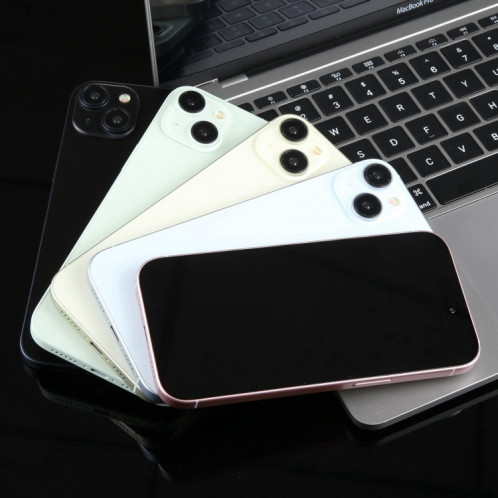 Pour iPhone 15, écran noir, faux modèle d'affichage factice non fonctionnel (rose) SH911F665-07