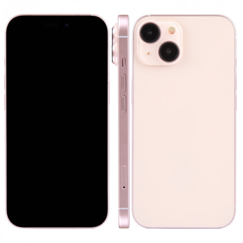 Pour iPhone 15 Plus, écran noir, faux modèle d'affichage factice non fonctionnel (rose) SH912F1903-07