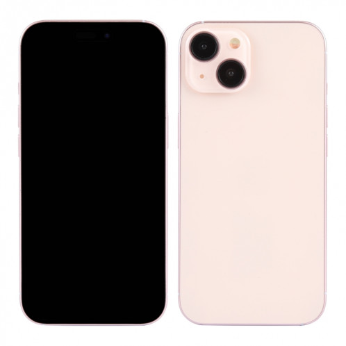 Pour iPhone 15 Plus, écran noir, faux modèle d'affichage factice non fonctionnel (rose) SH912F1903-07