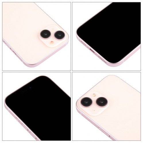 Pour iPhone 15 Plus, écran noir, faux modèle d'affichage factice non fonctionnel (rose) SH912F1903-07