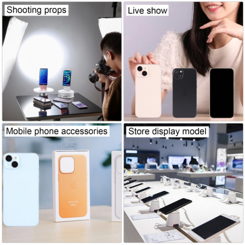Pour iPhone 15 Plus écran noir faux modèle d'affichage factice non fonctionnel (noir) SH912B1151-07