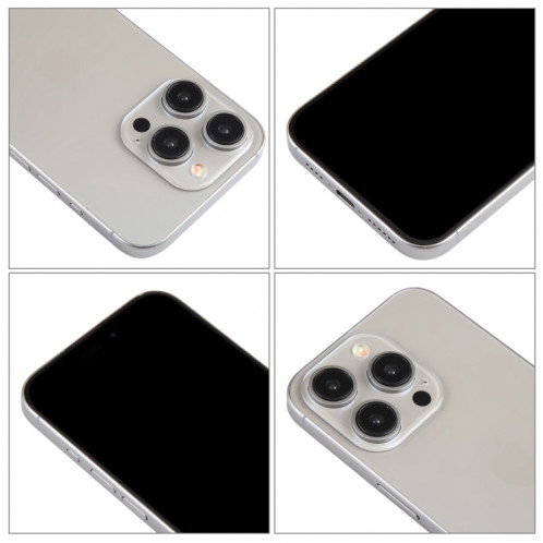 Pour iPhone 15, écran ultra noir, faux modèle d'affichage factice non fonctionnel (gris) SH914H91-07