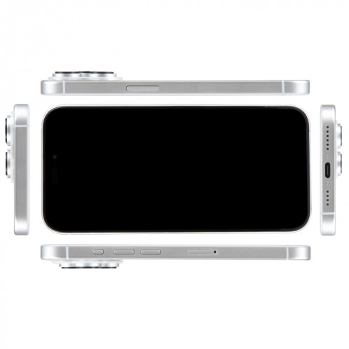 Pour iPhone 15 Ultra Black Screen Non-Working Fake Dummy Display Model (Blanc) SH914W590-07