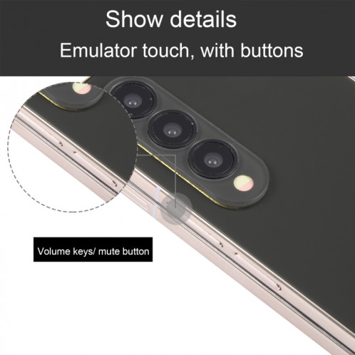 Pour Samsung Galaxy W23 écran noir faux modèle d'affichage factice non fonctionnel (noir) SH915B878-08
