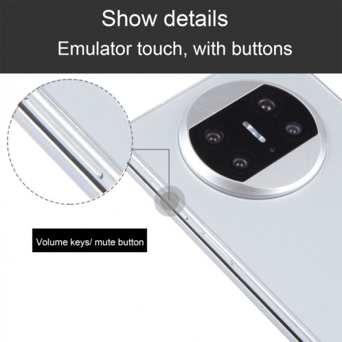 Pour Huawei Mate X3 écran noir faux modèle d'affichage factice non fonctionnel (blanc) SH916W1777-08