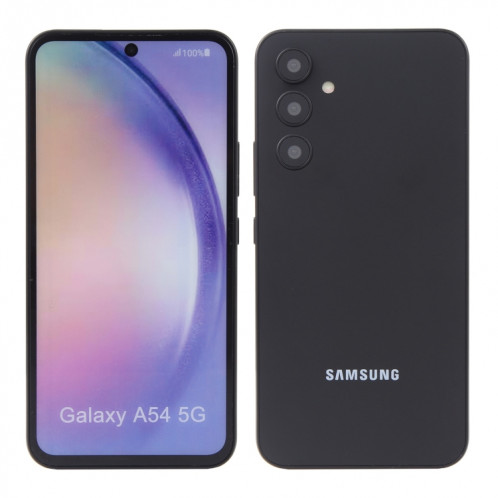 Pour Samsung Galaxy A54 5G écran couleur faux modèle d'affichage factice non fonctionnel (noir) SH917B1870-07