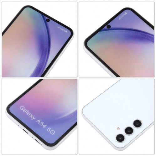 Pour Samsung Galaxy A54 5G écran couleur faux modèle d'affichage factice non fonctionnel (blanc) SH917W848-07