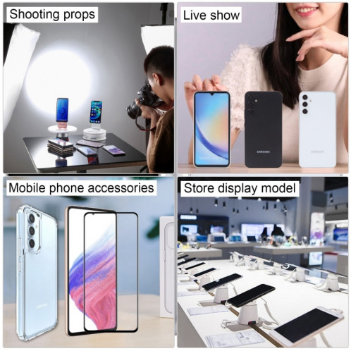 Pour Samsung Galaxy A54 5G écran couleur faux modèle d'affichage factice non fonctionnel (noir) SH917B1870-07