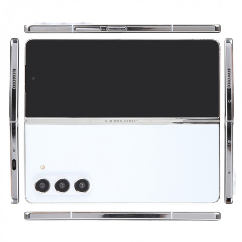 Pour Samsung Galaxy Z Fold5 Black Screen Non-Working Fake Dummy Display Model (Blanc) SH918W1084-07