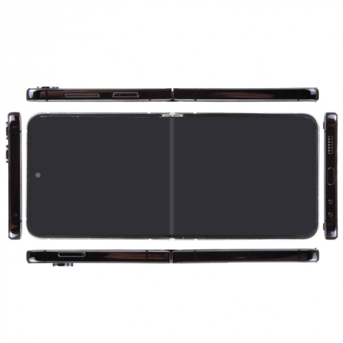 Pour Samsung Galaxy Z Flip5 écran noir faux modèle d'affichage factice non fonctionnel (noir) SH919B1480-07