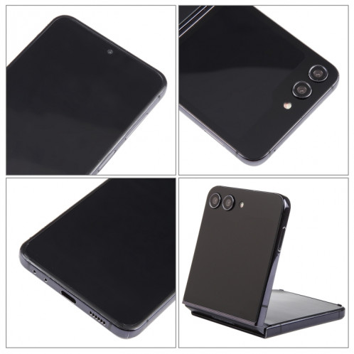Pour Samsung Galaxy Z Flip5 écran noir faux modèle d'affichage factice non fonctionnel (noir) SH919B1480-07