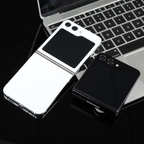 Pour Samsung Galaxy Z Flip5 Black Screen Non-Working Fake Dummy Display Model (Blanc) SH919W1956-07