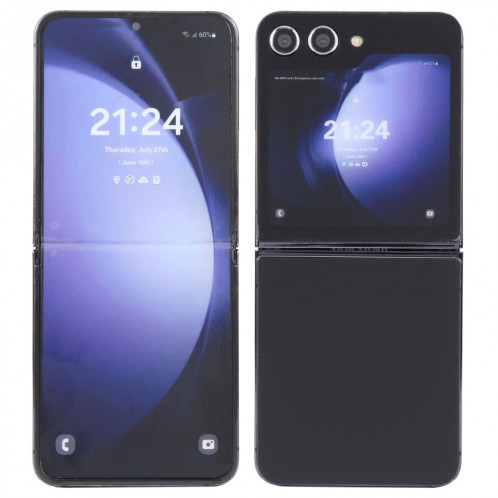 Pour Samsung Galaxy Z Flip5 Écran couleur Faux modèle d'affichage factice non fonctionnel (Noir) SH920B1172-07