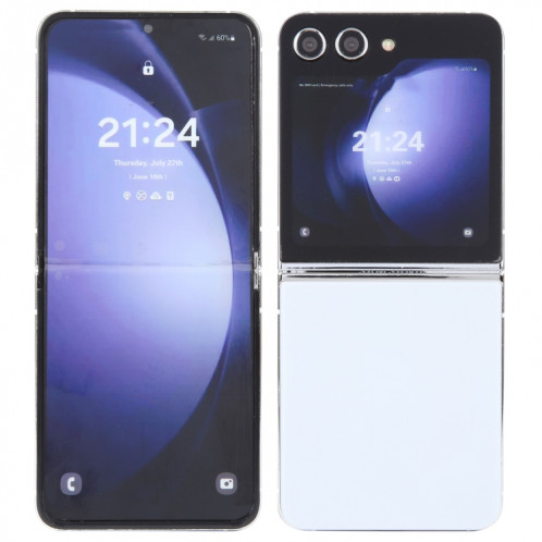 Pour Samsung Galaxy Z Flip5 Écran couleur Faux modèle d'affichage factice non fonctionnel (argent) SH920S685-07