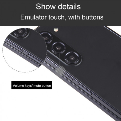 Pour Samsung Galaxy Z Fold5 Écran couleur Faux modèle d'affichage factice non fonctionnel (Noir) SH921B782-07