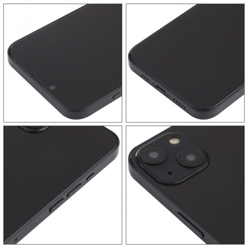 Pour iPhone 13 Écran noir Faux modèle d'affichage factice non fonctionnel (Noir) SH922B740-06