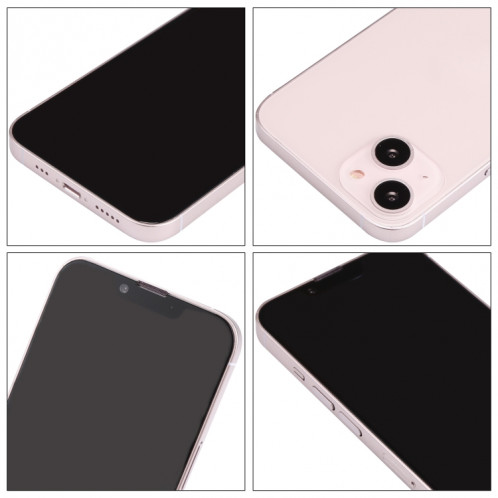 Pour iPhone 13, écran noir, faux modèle d'affichage factice non fonctionnel (rose) SH922F1897-06