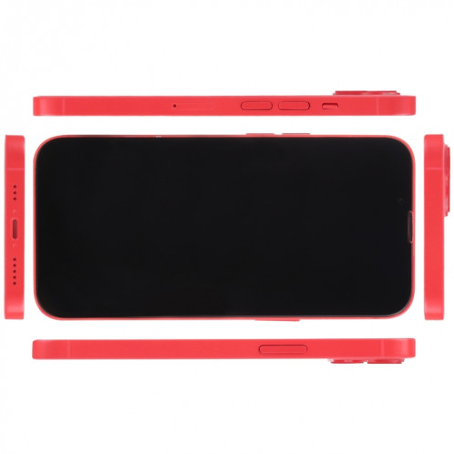 Pour iPhone 13, écran noir, faux modèle d'affichage factice non fonctionnel (rouge) SH922R679-06