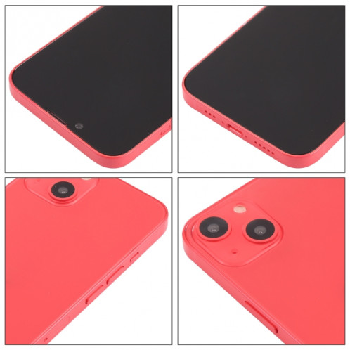 Pour iPhone 13, écran noir, faux modèle d'affichage factice non fonctionnel (rouge) SH922R679-06