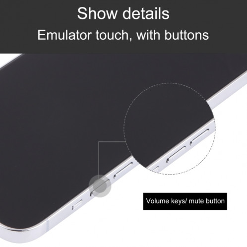 Pour iPhone 13 Pro, écran noir, faux modèle d'affichage factice non fonctionnel (blanc) SH923W1417-06