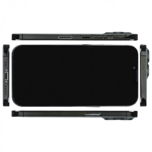 Pour iPhone 13 Pro Max Écran noir faux modèle d'affichage factice non fonctionnel (vert foncé) SH24DG932-06