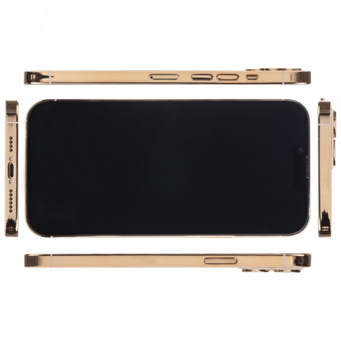 Pour iPhone 13 Pro Max, écran noir, faux modèle d'affichage factice non fonctionnel (or) SH924J1546-06